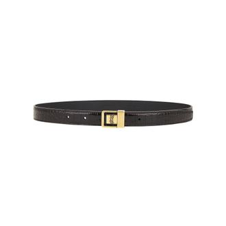 Saint Laurent La 66 Buckle Belt, Size 80
