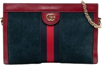 Gucci Pre-owned Cross Body Bags, female, Multicolor, Size: ONE SIZE Pre-owned Ophidia Crossbody Bag