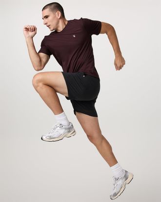 Vuori Clothing Elevate Kore Shorts Unlined 7 | Black | XS, Size Extra Small