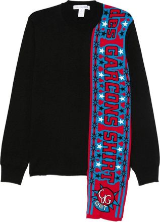 Comme Des Garçons Mens Shirt Knitted
