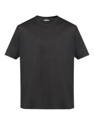 Paul & Shark cotton crew-neck T-shirt - men - Cotton - XXXXL - Black
