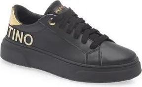 Mario Valentino Alice Low Top Sneaker in Black at Nordstrom Rack, Size 8.5