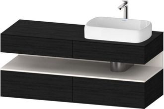 Duravit Qatego Consola Mueble Bajo Lavabo, 2 Extensiones, 2 - Duravit