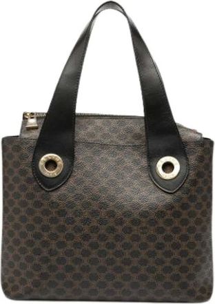 Celine Pre-owned Handbags, female, Brown, Size: ONE SIZE Pre-owned Leather Handbag