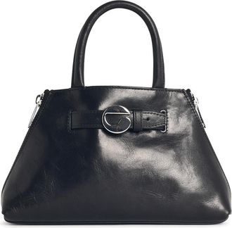 Coperni Daten Mini -Tasche in Black Lear