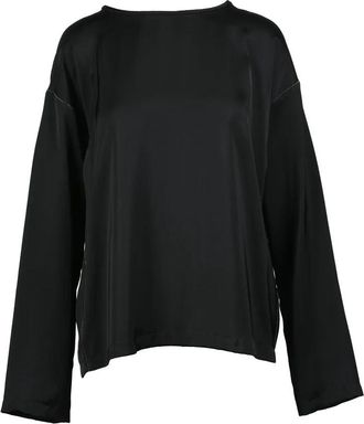 Fabiana Filippi Viscose Blouse - Black