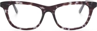 Alexander McQueen Eyewear Occhiali squadrati - Nero