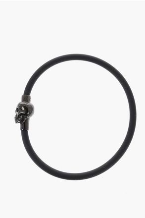 Alexander McQueen Rubber Bracelet with Magnetic Closure size M