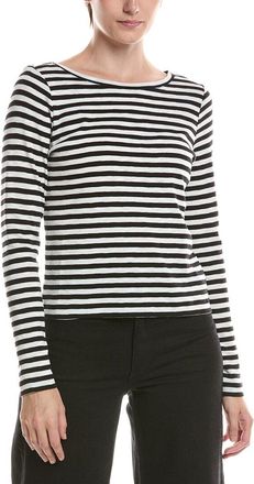 Nic+Zoe Nic & Zoe Stripe Cape Rib Modern Boat T-Shirt