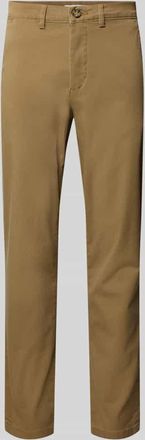 Selected Slim Fit Chino aus Baumwoll-Mix Modell MILES in Camel, Gr&ouml;&szlig;e 29/32