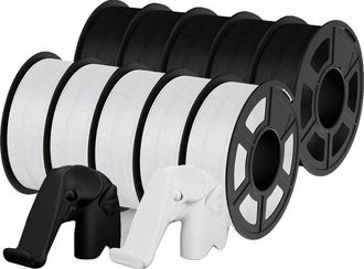 OEM Filamento 3d, Material Pla, Excelente Adhesi&oacute;n Entre Capas, Estera De Pla 5wt 5bk