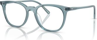Oliver Peoples 49mm Rectangle optical glasses in Blue at Nordstrom