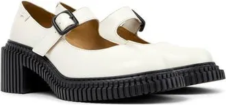 Camper Pix London Mary Jane Flat in White Multi at Nordstrom, Size 39