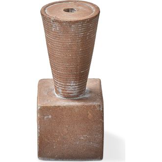 Tag Ahmar Small Pillar Candle Holder Terracotta Brown Everyday Decor at Nordstrom