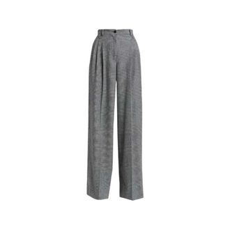 Dolce & Gabbana Dames, Broeken, Grijs, Maat: S