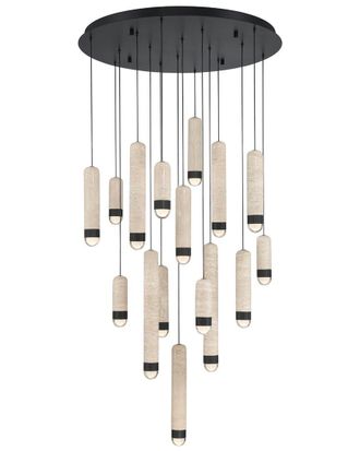 Eurofase Lighting Cambre 16-Light 32In Multi Drop Chandelier