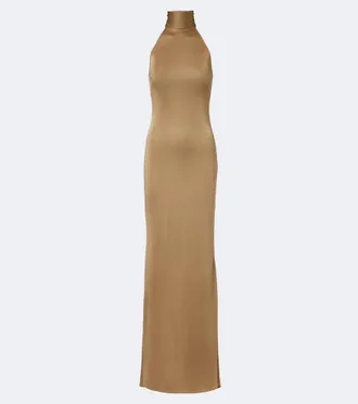 Ralph Lauren Collection Kelsie halterneck gown