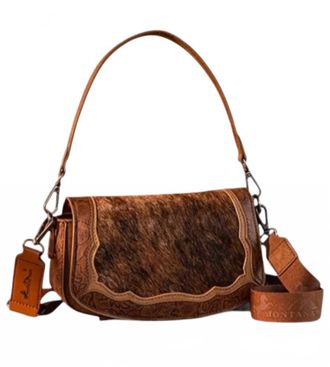 Montana West Womens Mini Shoulder Crossbody Bag In Brown