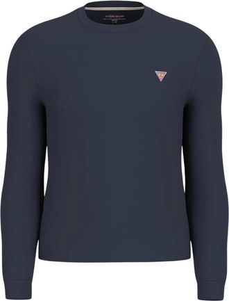 Guess Hombre, Camisetas, Azul, Talla: M