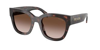 Prada PR C04SF Asian Fit 17N80A Womens Sunglasses Tortoiseshell Size 53
