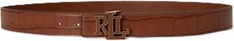 Ralph Lauren Cintura in pelle - - Accessories - Donna - Marrone - L