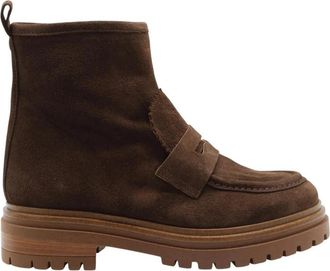 Catwalk April Enkellaars - Dames - Enkellaarsjes - Bruin - 36 EU - Schoenen