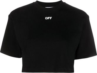 Off-white Black Logo Crew Neck T-Shirt