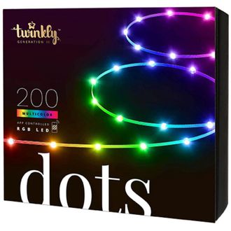 Twinkly Luces Inteligentes Twinkly Dots 200 Rgb De 10 M