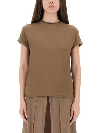 Brunello Cucinelli Brunello Cucinelli Cotton Jersey T Shirt
