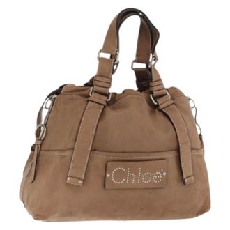 Chlo&eacute; Pre-owned Handbags, female, Brown, Size: ONE SIZE Pre-owned Hand Bag