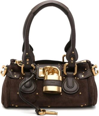 Chlo&eacute; Paddington Schoudertas - Dames - Tassen - Bruin - Maat: ONE Size Leer