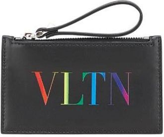 Valentino Pre-owned Wallets, female, Black, Size: ONE SIZE Pre-owned Leather wallets