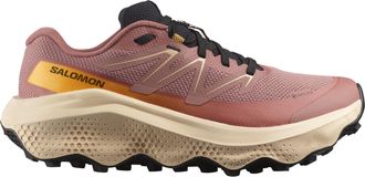Salomon Laufschuh SALOMON ULTRA FLOW 2 GORE-TEX W, Damen, Gr. 40,5, burlwood, tender peach, warm apricot, Synthetik, Textil, Schuhe Laufschuh, wasserdicht