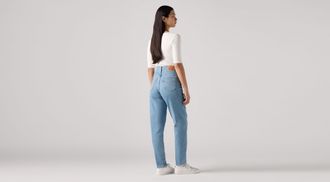 Levi's High Waisted Mom Jeans - Womens - 23X27 - Blue