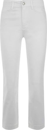 Drykorn Speak 10 7/8 Broeken - Dames - Slim Fit Broeken - Wit - W27 L34 - Katoen - Broeken