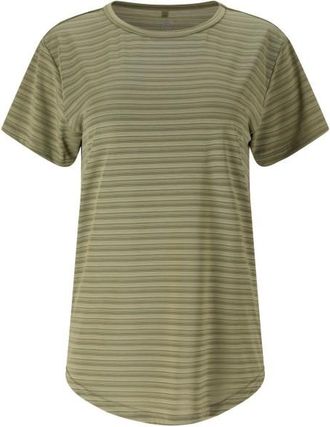 Whistler Skylon Striped S/S Tee Funktionsshirt f&uuml;r Damen | oliv