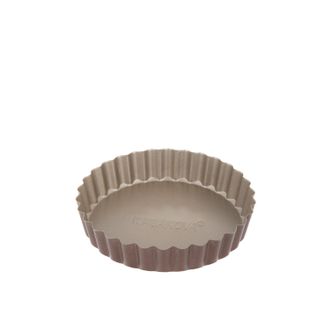 KASANOVA Stampo crostatina 12 cm champagne acciaio