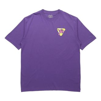 Palace x M-Zone Crossover Small Tri-Ferg Pattern Short Sleeve Unisex Purple P20TS086