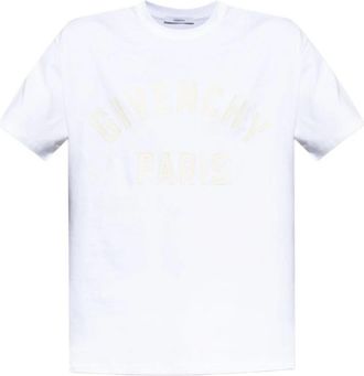 Givenchy Paris T-shirt - Heren - T-shirts - Wit - S - Nylon - Tops