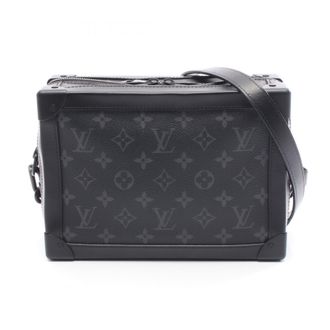 Louis Vuitton Black Pvc Monogram Eclipse Coated Canvas Leather Shoulder Bag (Pre-Owned)