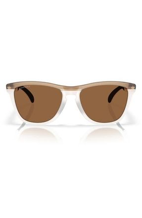 Oakley Frogskins Range 55 Prizm Keyhole Sunglasses in Matte Sepia/Vapor /Bronze at Nordstrom