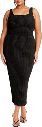 City Chic Elia Knit Pencil Skirt in Black at Nordstrom, Size Xs