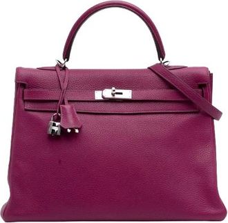 Herm&egrave;s Tosca Togo Kelly II Retourne 35 Size 35
