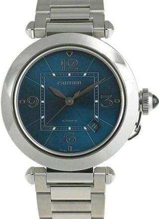Cartier Pre-owned Vintage Polshorloge - Heren - Vintage Horloges - Blauw - ONE Size - Vintage