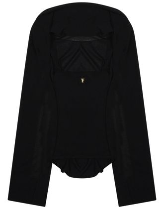 Alberta Ferretti Viscose Blouse - Black