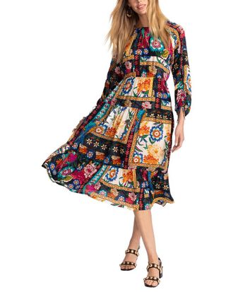Johnny Was Brona Silk Dress