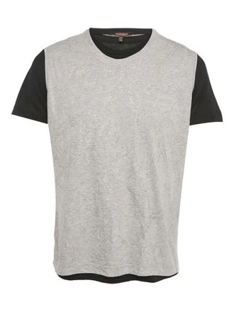 Roberto Cavalli layered t-shirt - Grey