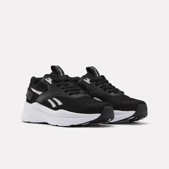 Reebok Laufschuh REEBOK REEBOK RELORA, Herren, Gr. 42,5, schwarz, wei&szlig;, schwarz, Synthetik, Textil, Schuhe Laufschuh