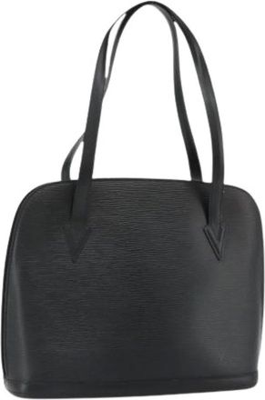 Louis Vuitton Pre-owned Handbags, female, Black, Size: ONE SIZE Pre-owned Vintage Epi Shoulder Bag