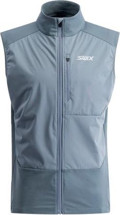 Swix Focus Vest M Softshellgilet f&uuml;r Herren | grau